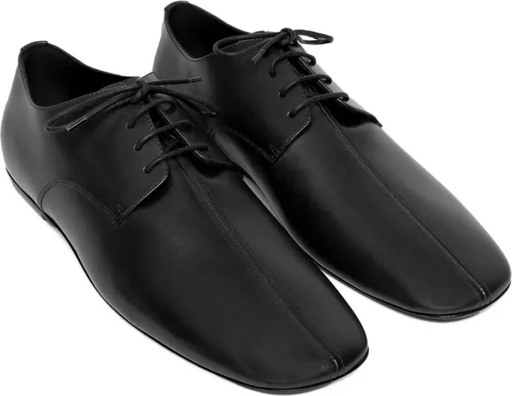 Lace-Up Square-Toe Oxford Shoes - Image 2