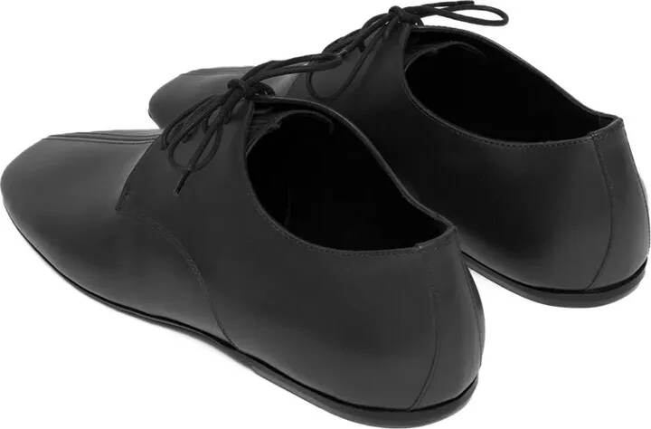Lace-Up Square-Toe Oxford Shoes - Image 3