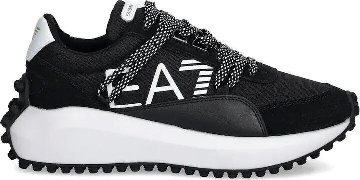 Lace-Up Studded Sneakers