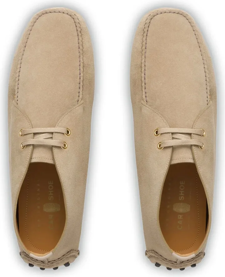 Lace-Up Suede Ankle Boots - Image 4