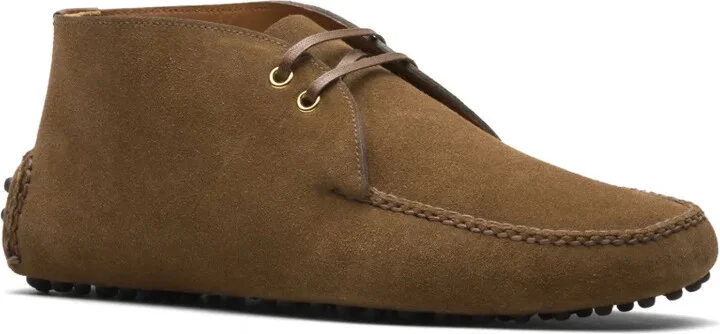 Lace-Up Suede Ankle Boots - Image 2