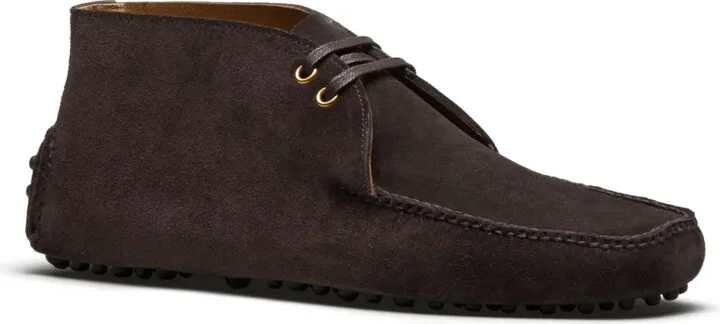Lace-Up Suede Ankle Boots - Image 2