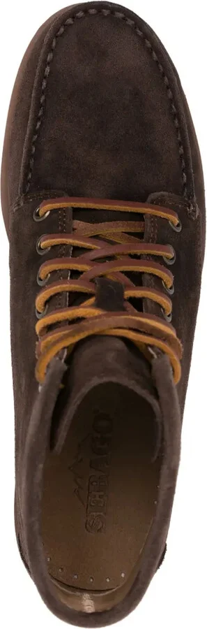 Lace-Up Suede Ankle Boots - Image 4