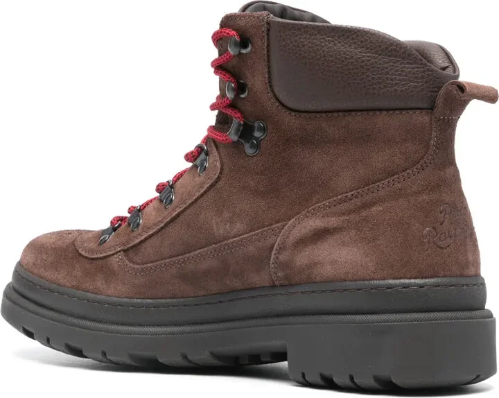 Lace-Up Suede Boots - Image 3