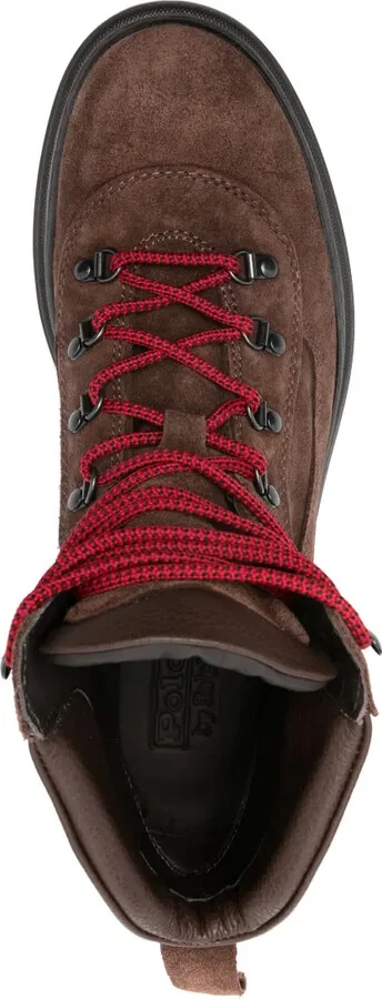 Lace-Up Suede Boots - Image 4