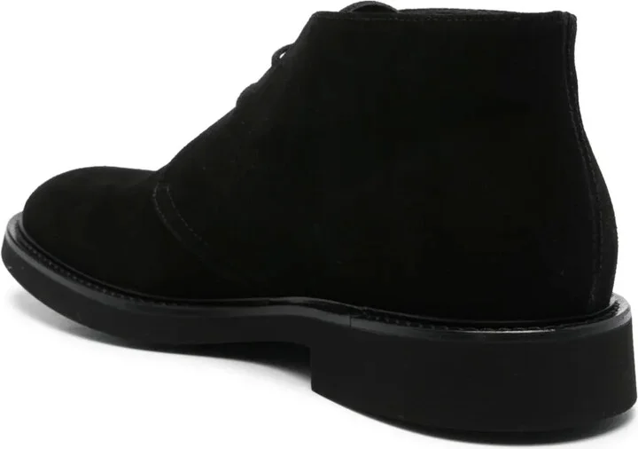 Lace-Up Suede Boots - Image 3