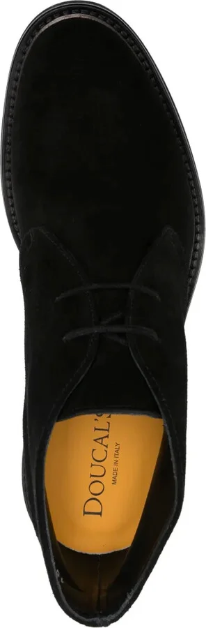 Lace-Up Suede Boots - Image 4