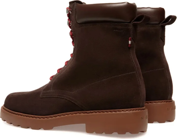 Lace-Up Suede Boots - Image 3