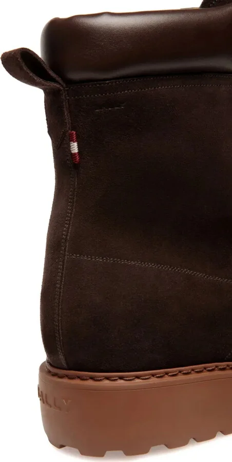 Lace-Up Suede Boots - Image 4