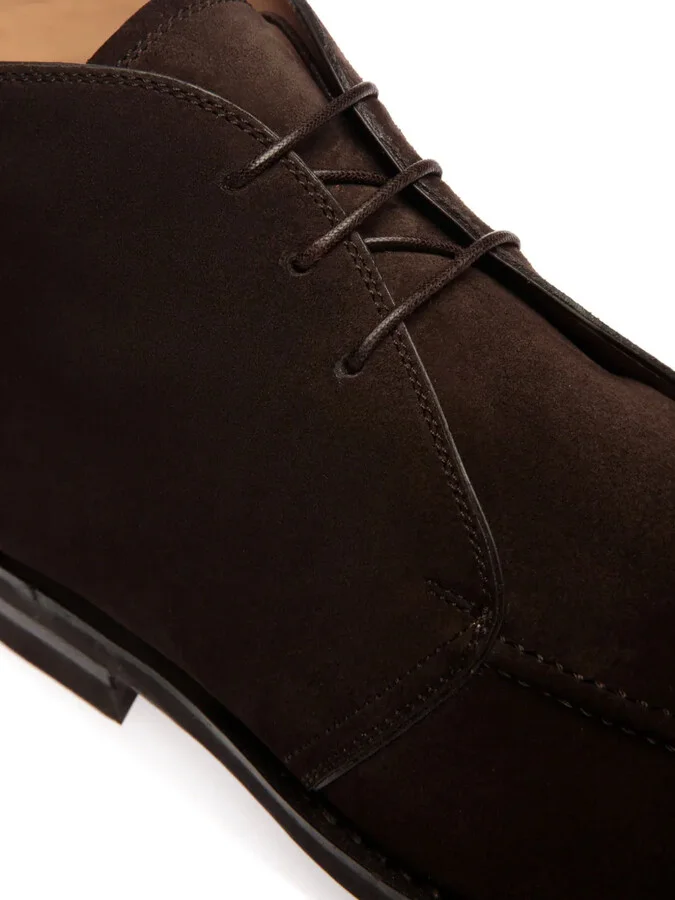 Lace-Up Suede Boots - Image 4
