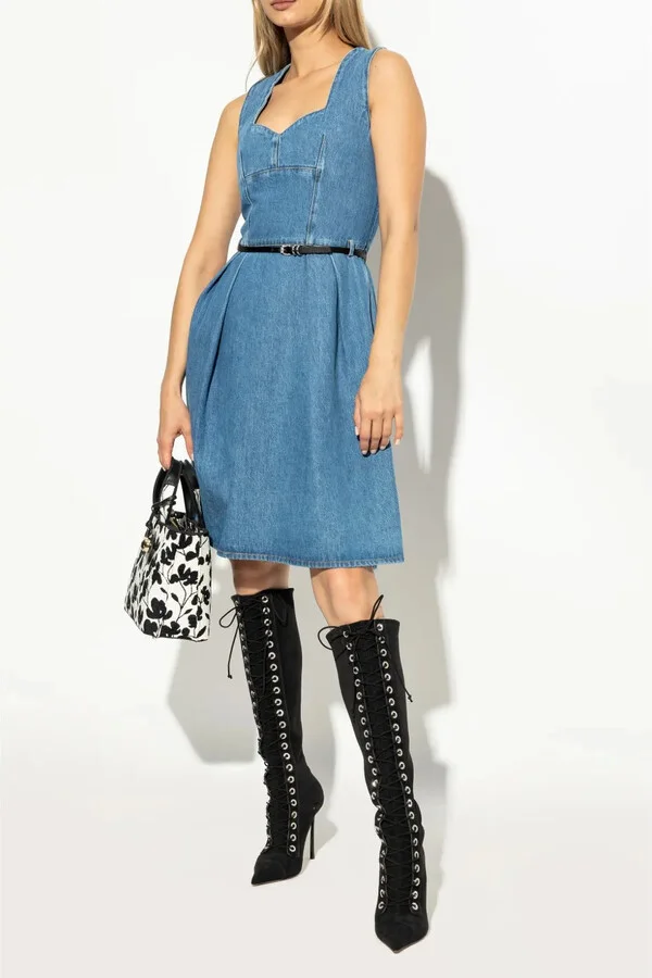 Lace-Up Suede Boots - Image 3