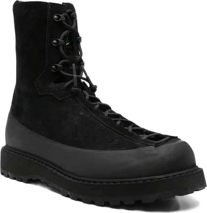 Lace-Up Suede Boots - Image 2