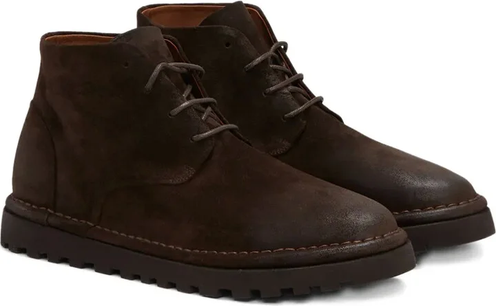 Lace-Up Suede Boots - Image 2