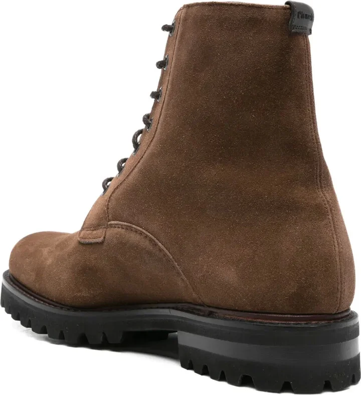 Lace-Up Suede Boots - Image 3