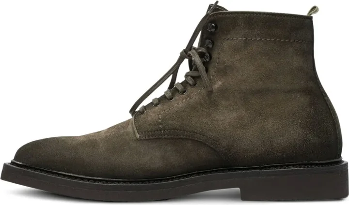 Lace-Up Suede Boots - Image 3