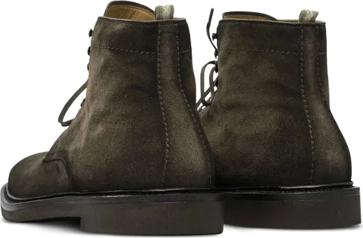 Lace-Up Suede Boots - Image 4