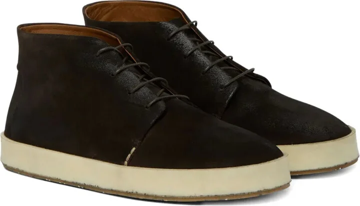 Lace-Up Suede Boots - Image 2