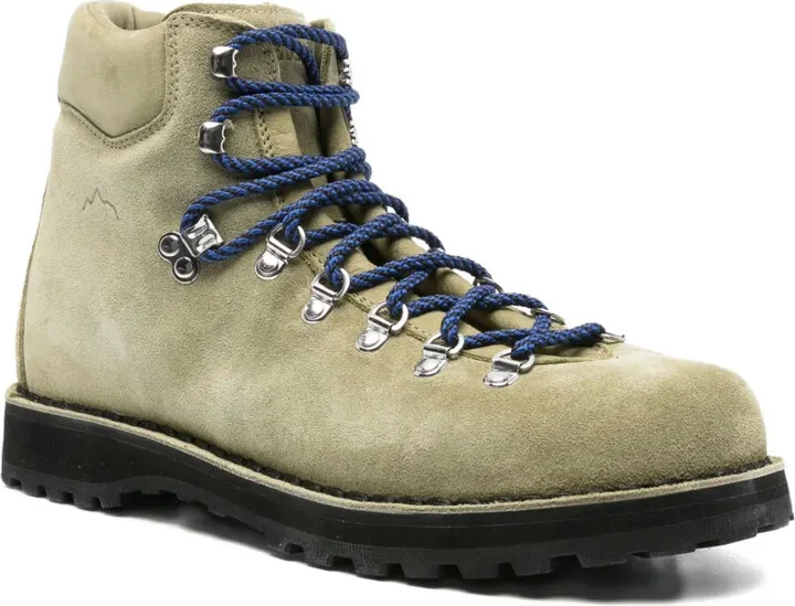 Lace-Up Suede Boots - Image 2