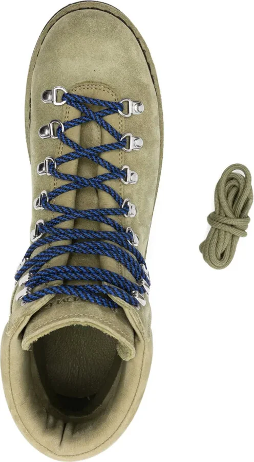 Lace-Up Suede Boots - Image 4