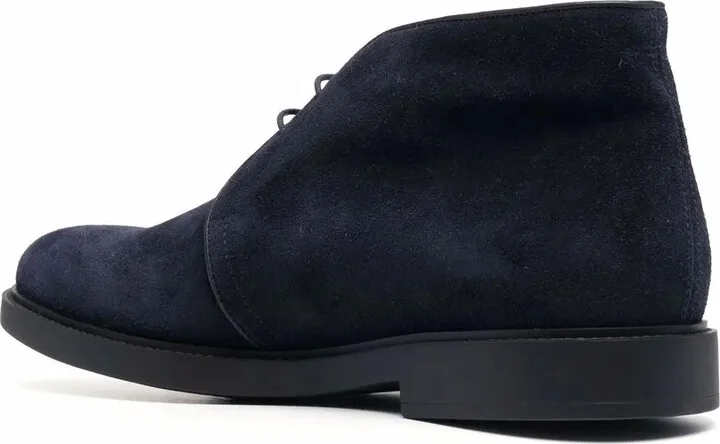 Lace-Up Suede Boots - Image 3