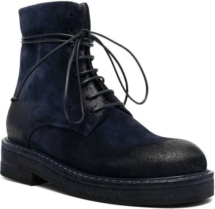 Lace-Up Suede Boots - Image 2