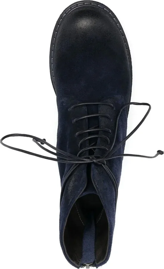 Lace-Up Suede Boots - Image 4