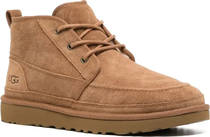 Lace-Up Suede Boots - Image 2