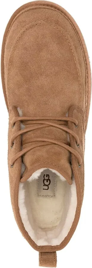 Lace-Up Suede Boots - Image 4