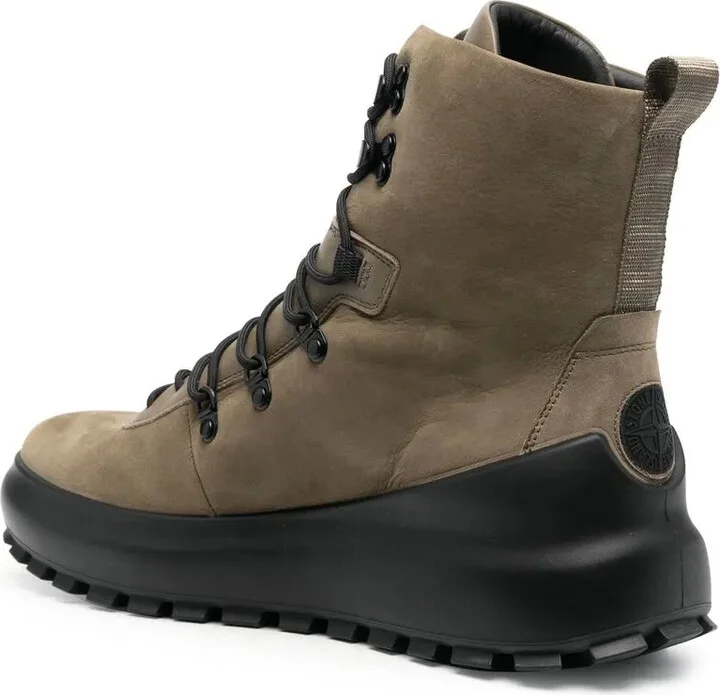 Lace-Up Suede Boots - Image 3
