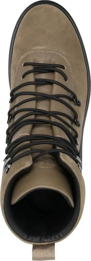 Lace-Up Suede Boots - Image 4