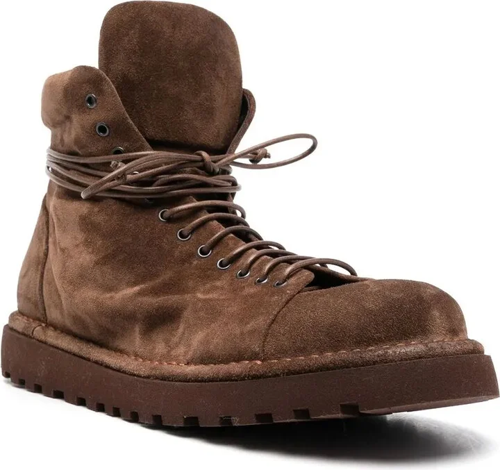 Lace-Up Suede Boots - Image 2