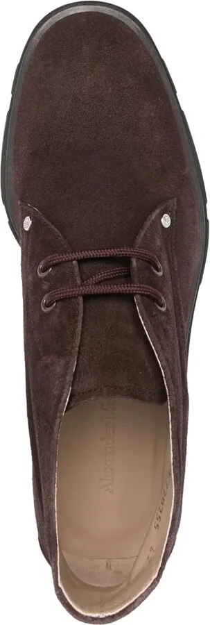 Lace-Up Suede Boots - Image 4