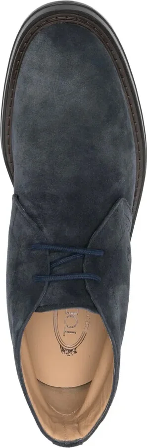 Lace-Up Suede Boots - Image 4