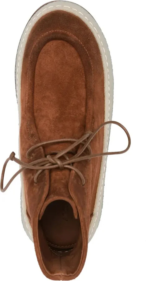 Lace-Up Suede Boots - Image 4