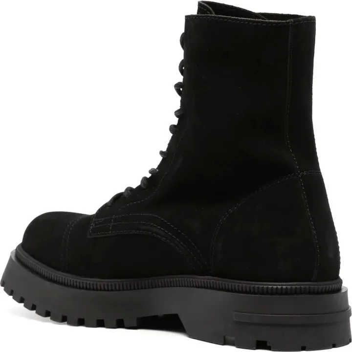Lace-Up Suede Boots - Image 3
