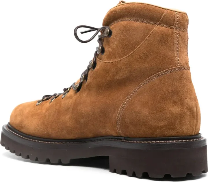 Lace-Up Suede Boots - Image 3