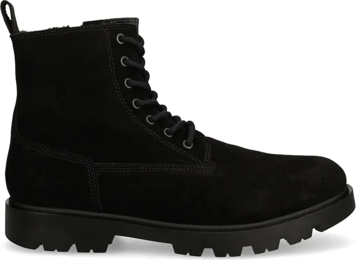 Lace Up Suede Boots