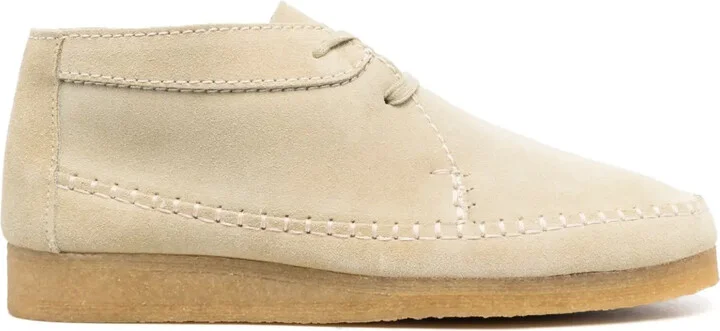 Lace-Up Suede Boots
