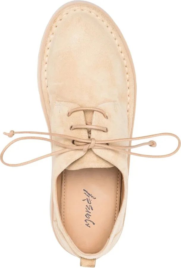 Lace-Up Suede Brogues - Image 4