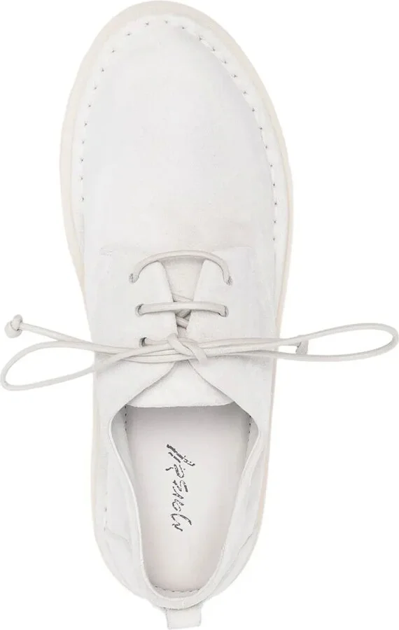 Lace-Up Suede Brogues - Image 4