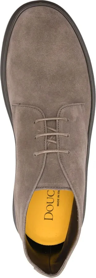 Lace-Up Suede Chukka Boots - Image 4