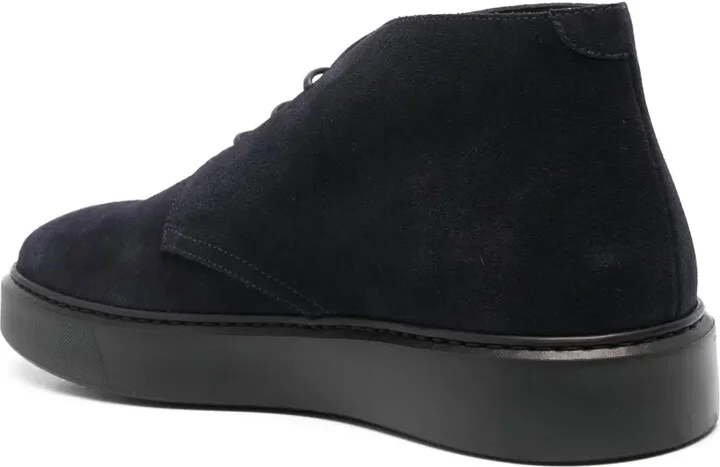 Lace-Up Suede Chukka Boots - Image 3
