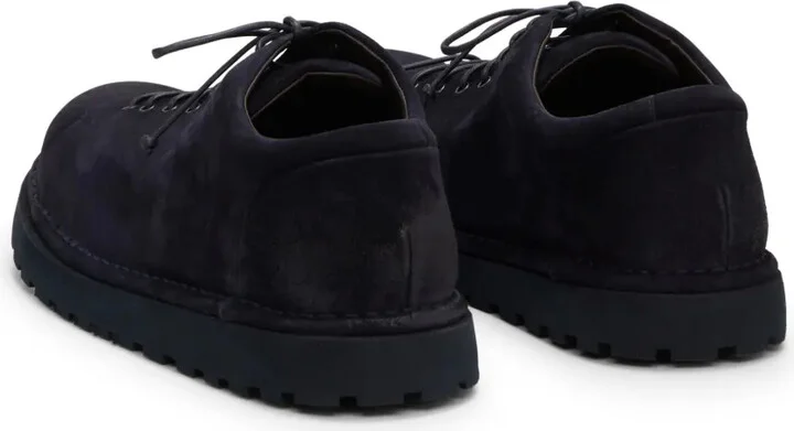 Lace-Up Suede Derby Shoes - Image 3