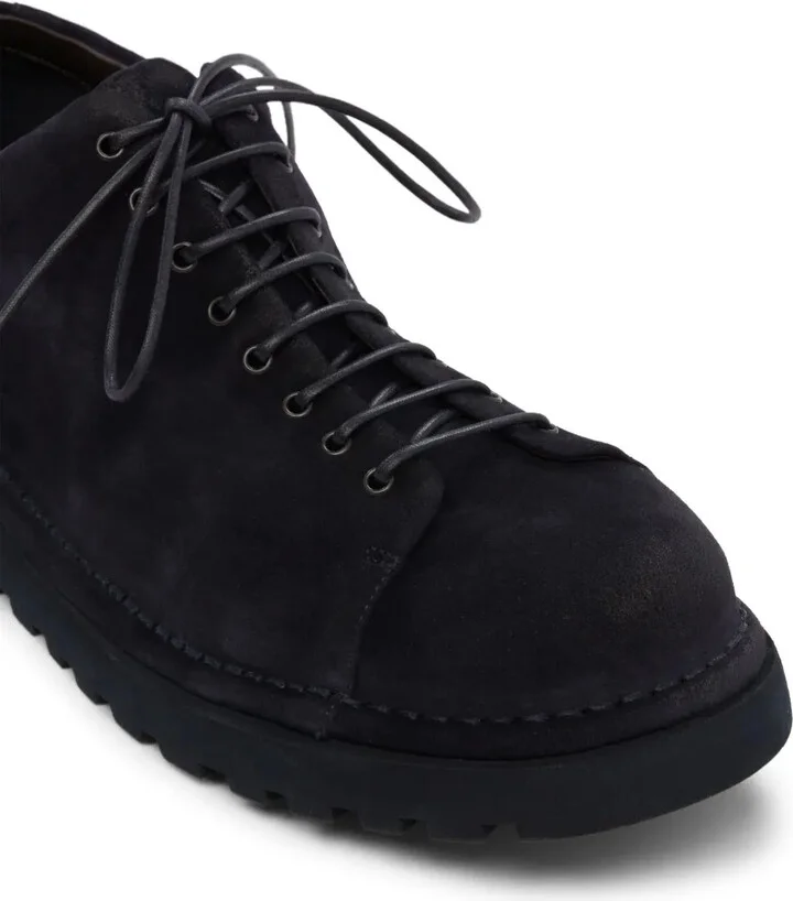 Lace-Up Suede Derby Shoes - Image 4