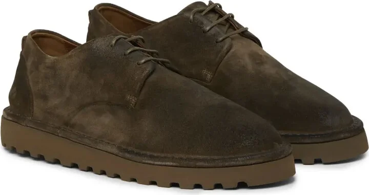 Lace-Up Suede Derby Shoes - Image 2