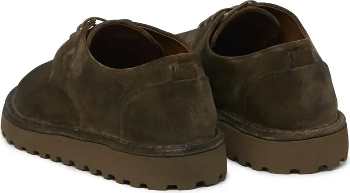 Lace-Up Suede Derby Shoes - Image 3