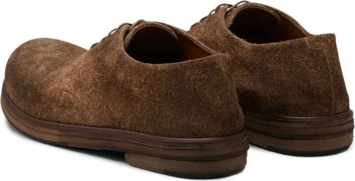 Lace-Up Suede Derby Shoes - Image 3