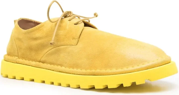 Lace-Up Suede Derby Shoes - Image 2