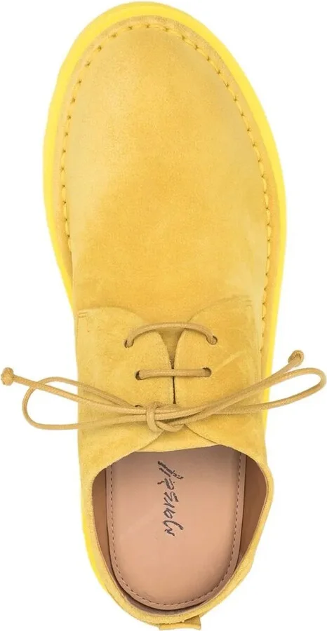 Lace-Up Suede Derby Shoes - Image 4
