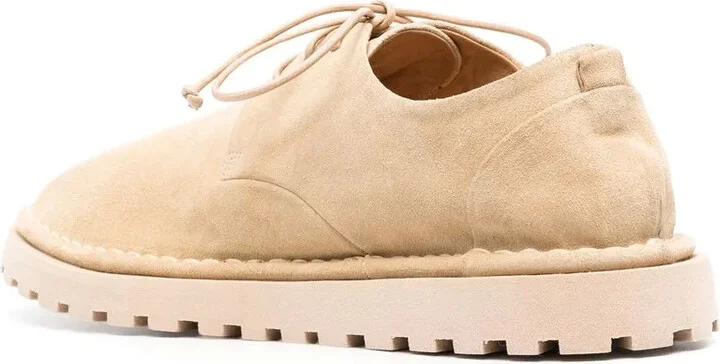 Lace-Up Suede Derby Shoes - Image 3